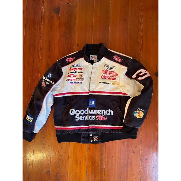 Dale Earnhardt Chase Authentics Goodwrench Service Plus Jacket Men’s M USA - Picture 10 of 16